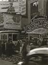 STOUMEN, LOU (1916-1991) Portfolio titled Times Square 1940: A Paper Movie,